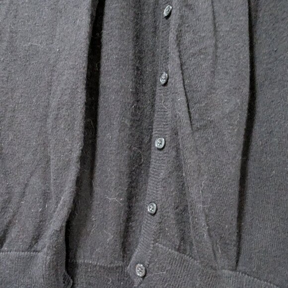 Old Navy Black Button Up Long Sleeve Cardigan Sz XS - Picture 3 of 6